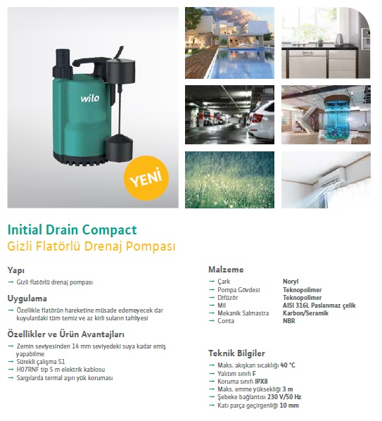 Initial Drain Compact
