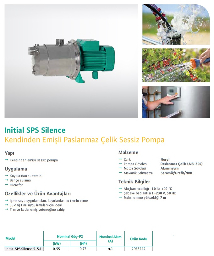 ınitial sps silence katalog