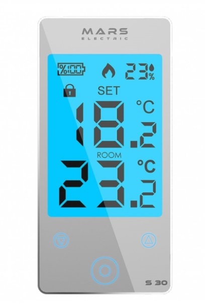 Mars S30 Oda Termostatı - Kablosuz Dijital