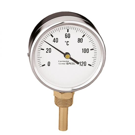Termometre 1/2 - Ø80 - 120°C 