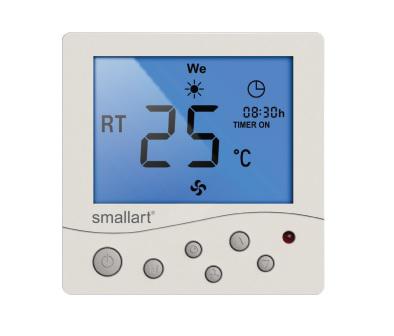 Smallart SM2008FFS-T4ERL Dijital Fan-Coil Termostat (Sıva Üstü)